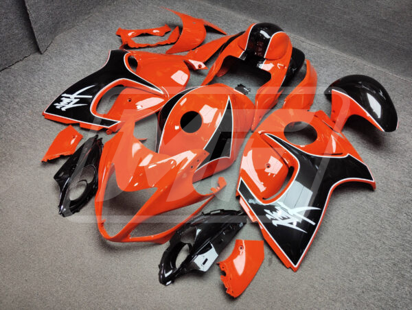 Gloss Orange & Black ABS fairings for Suzuki GSXR 1300 2008 - 2020 - premium OEM fit kit by Monster Fairings