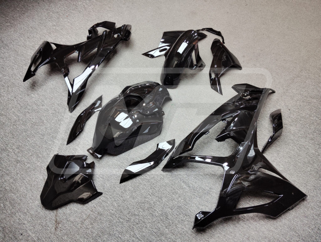 Gloss Black ABS fairings for BMW S1000RR 2023 - 2024 - premium OEM fit kit by Monster Fairings