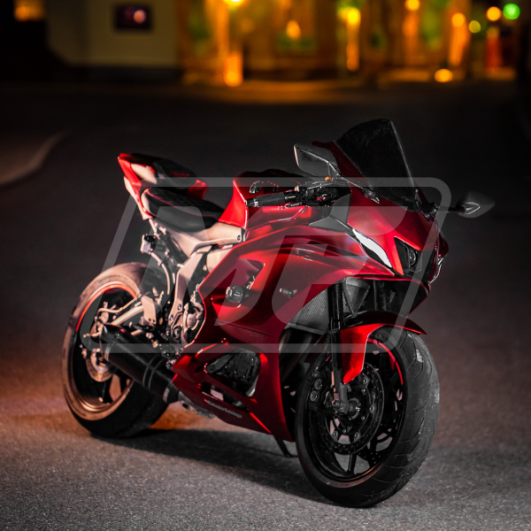 Gloss Red ABS fairings for Yamaha R7 2021 - 2025 - premium OEM fit kit by Monster Fairings