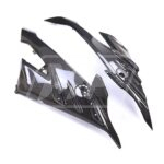 2023 - 2024 BMW S1000RR Carbon Fiber 3K Twill fairing set - ABS injection, custom painted by Monster Fairings