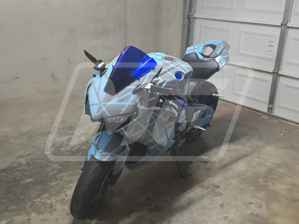 Gloss Baby Blue Gray Split ABS fairings for Honda CBR1000RR 2017 - 2025 - premium OEM fit kit by Monster Fairings