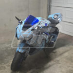 Gloss Baby Blue Gray Split ABS fairings for Honda CBR1000RR 2017 - 2025 - premium OEM fit kit by Monster Fairings