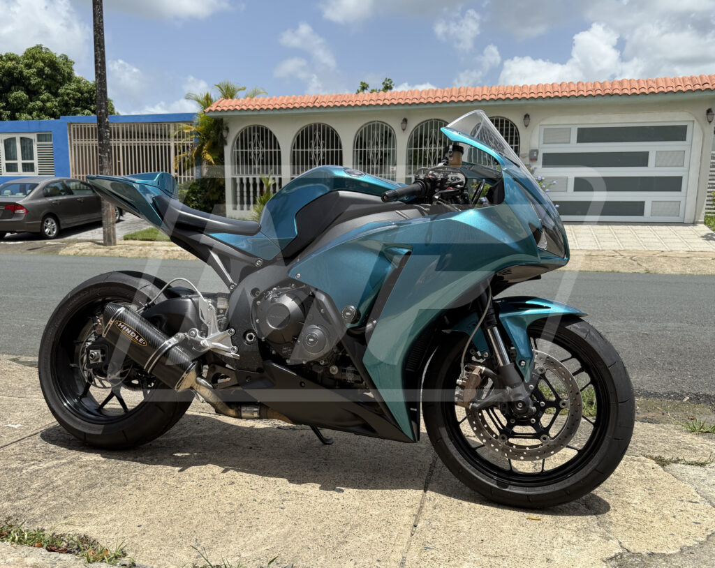 Honda CBR1000RR custom ABS fairings 2012 - 2016 in Gloss Special Blue & Matte Black - durable replacement kit, Monster Fairings
