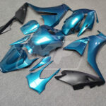 2012 - 2016 Honda CBR1000RR Gloss Special Blue & Matte Black fairing set - ABS injection, custom painted by Monster Fairings
