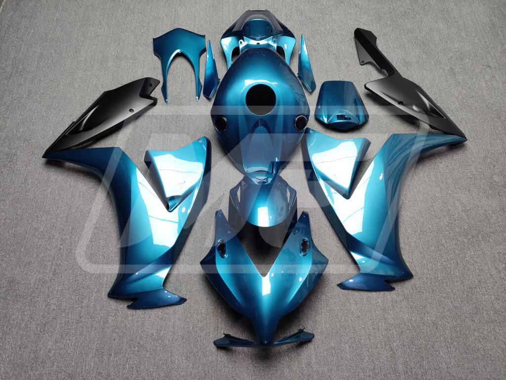 Honda CBR1000RR 2012 - 2016 Gloss Special Blue & Matte Black ABS fairings - custom motorcycle bodywork kit by Monster Fairings