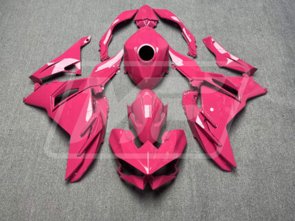Kawasaki Ninja 500 2024-2025 Gloss Pink ABS Fairings | Monster Fairings