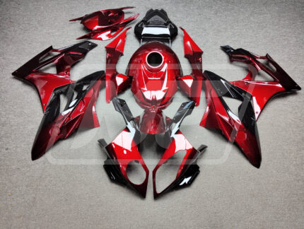 BMW S1000RR 2009-2014 Maroon Red & Black ABS Fairings | Monster Fairings