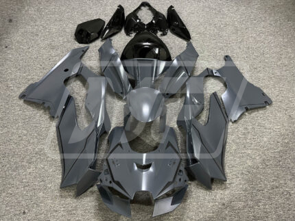 Kawasaki ZX10R 2021-2025 Gloss Gray & Black ABS Fairings | Monster Fairings
