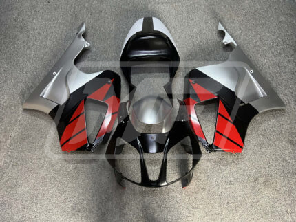 Honda RC51 2000-2006 Matte Silver Black Red ABS Fairings | Monster Fairings