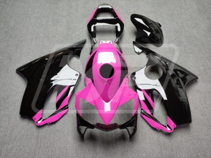 Honda CBR600 F4i 2001-2003 Gloss Black & Pink ABS Fairings | Monster Fairing