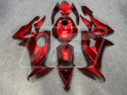 Kawasaki ZX10R 2008-2010 Gloss Candy Red ABS Fairings | Monster Fairings