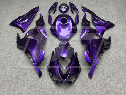 Kawasaki ZX6R 2024-2025 Gloss Purple ABS Fairings | Monster Fairings