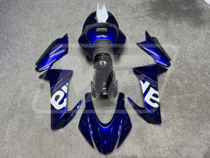 (IN STOCK) Aprilia RS660 2020-2024 Gloss Pacific Blue with Black & White ABS Fairings | Monster Fairings