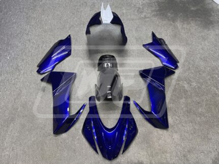 Aprilia RS660 2020-2024 Gloss Pacific Blue with Black & White ABS Fairings | Monster Fairings