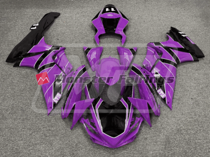 Suzuki GSXR 600-750 2011-2026 Purple Black Race ABS Fairings | Monster Fairings