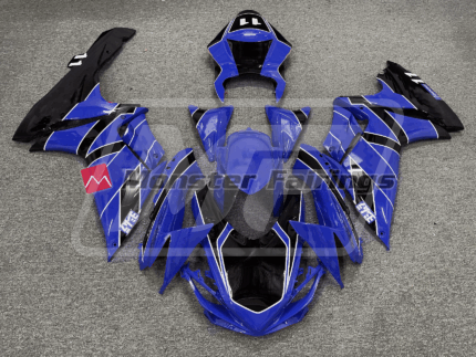 Suzuki GSXR 600-750 2011-2026 Blue Black Race ABS Fairings | Monster Fairings