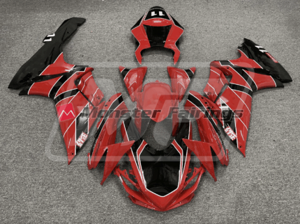 Suzuki GSXR 600-750 2011-2026 Red Black Race ABS Fairings | Monster Fairings