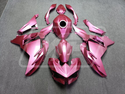 Kawasaki Ninja 500 2024-2025 Gloss Pink ABS Fairings | Monster Fairings