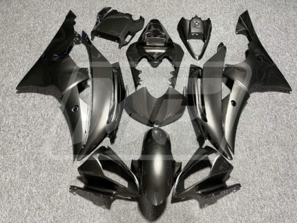 Yamaha R6 2008-2016 Gloss Metallic Black ABS Fairings | Monster Fairings