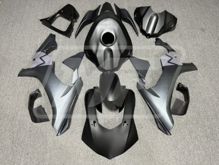 Yamaha R1 2015-2019 Matte Black & Dark Gray ABS Fairings | Monster Fairings