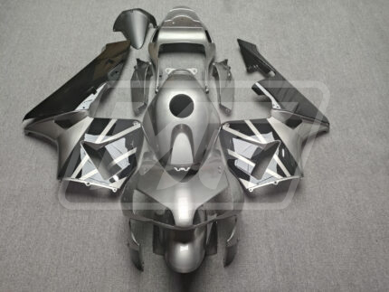 Honda CBR600RR 2003-2004 Gloss Gray & Black ABS Fairings | Monster Fairings