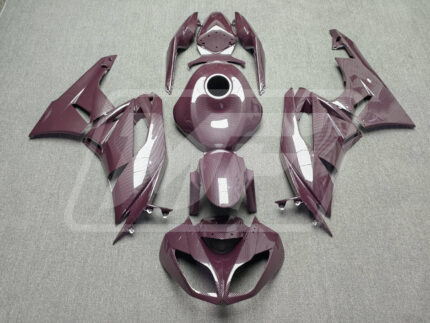 Kawasaki ZX6R 2005-2006 Gloss Pink Carbon Fiber Style ABS Fairings | Monster Fairings