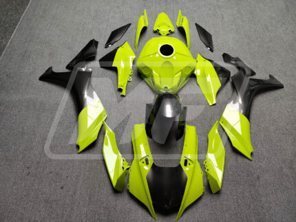 Yamaha R1 2020-2025 Gloss High Viz Yellow & Metallic Gray ABS Fairings | Monster Fairings