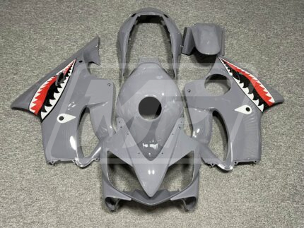 Honda CBR600F4i 2004-2007 Gloss Nardo Gray Shark ABS Fairings | Monster Fairings