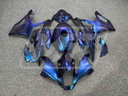 BMW S1000RR 2023-2024 Gloss Blue Chameleon ABS Fairings | Monster Fairings
