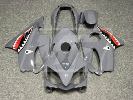 (IN STOCK) Honda CBR600F4i 2004-2007 Gloss Nardo Gray Shark ABS Fairings | Monster Fairings