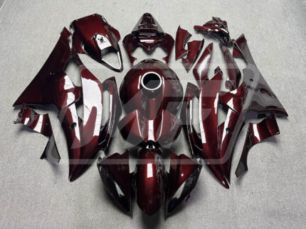 Yamaha R6 2008-2016 Gloss Candy Red Carbon Fiber Style ABS Fairings | Monster Fairings