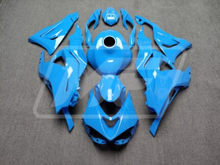 Kawasaki ZX6R 2024-2026 Gloss Baby Blue ABS Fairings | Monster Fairings