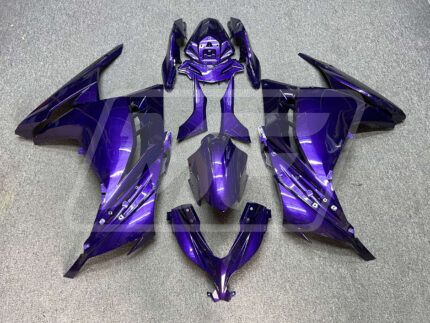 Kawasaki Ninja 300 2013-2022 Gloss Purple ABS Fairings | Monster Fairings