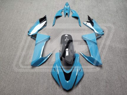 Aprilia RS660 2020-2024 Gloss Baby Blue & Black ABS Fairings | Monster Fairings
