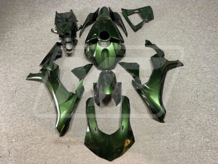 Yamaha R1 2015-2019 Gloss Olive Green ABS Fairings | Monster Fairings