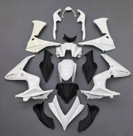 Suzuki GSXS 1000F 2015-2020 Gloss White ABS Fairings | Monster Fairings