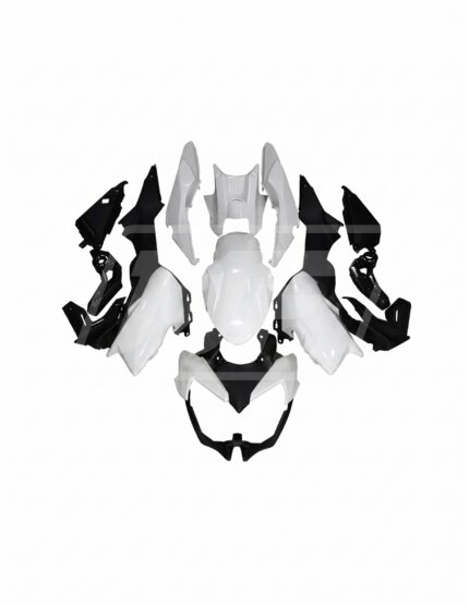 Kawasaki Z650 2020-2025 Gloss White ABS Fairings | Monster Fairings