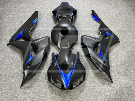 Honda CBR1000RR 06-07 Matte Black w/ Blue