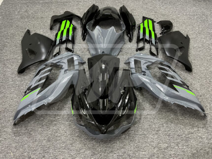 Kawasaki ZX-14R 12-25 Green Grey and Black