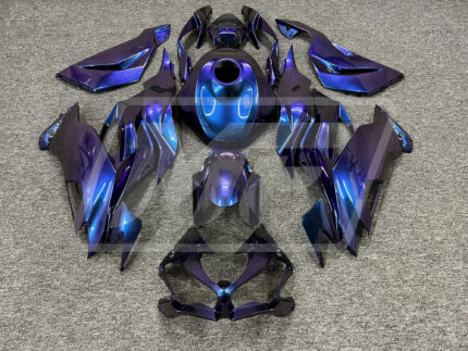 Kawasaki ZX-6R 19-23 Gloss Purple & Blue Iridescent