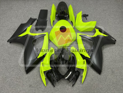 Suzuki GSXR600-750 06-07 Gloss Yellow and Black