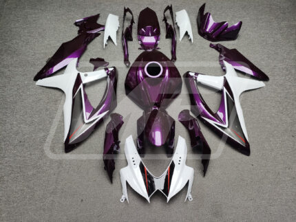Suzuki GSXR600-750 08-10 Purple And White