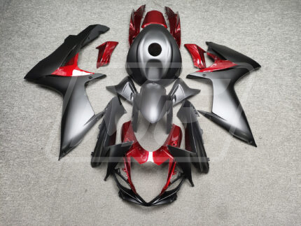 Suzuki GSXR600-750 11-26 Matte Black and Red