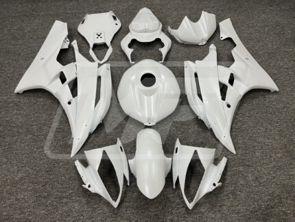Yamaha R6 06-07 Pearl White