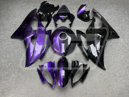 Yamaha YZF R6 08-16 Gloss Purple Black Split