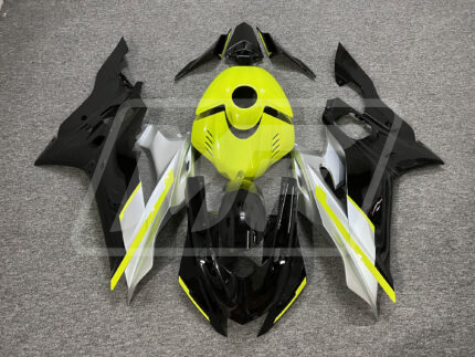 Yamaha R6 17-22 Black Silver Yellow