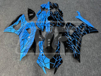 Yamaha R7 21-25 Light Blue and Black Split