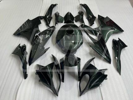 BMW S1000RR 2017-2018 Gloss Dark Green ABS Fairings | Monster Fairings