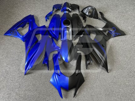 Yamaha R7 2021-2025 Matte Blue & Black Split ABS Fairings | Monster Fairings