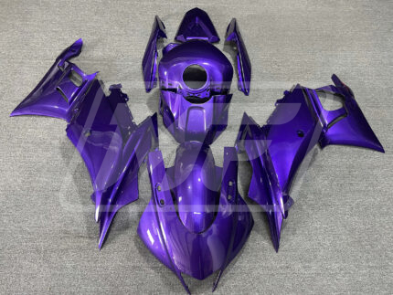 Yamaha R3 2019-2021 Gloss Pearl Purple ABS Fairings | Monster Fairings